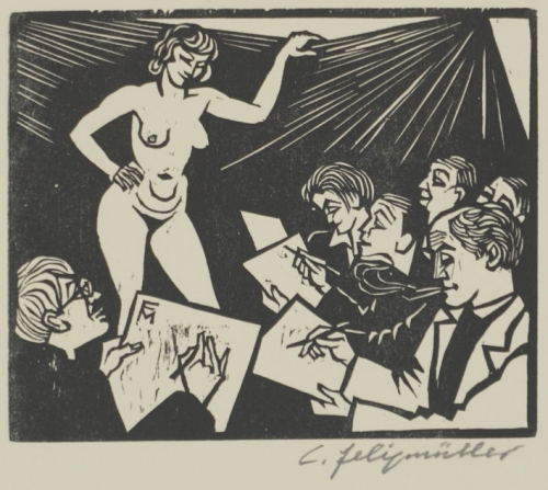 Künstlerstudio (Felixmüller Conrad)