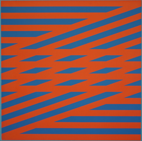 Rote und blaue Streifen (Bartnig Horst)