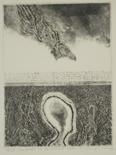 EINSAMKEIT MIT BEDROHLICHER WOLKE (Rehfeldt Robert)