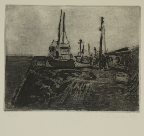 o.T. (Am Hafen) (Lindemann Rolf )