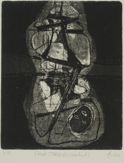 Figur stürzend (verschnürt) (Pohl Tanja)