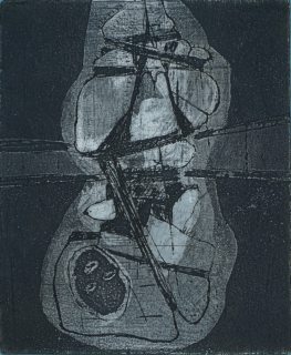 Figur stürzend (verschnürt) (Pohl Tanja)