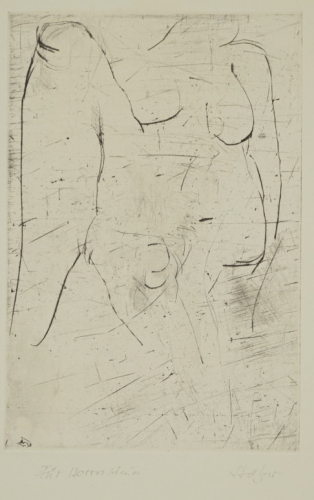 o.T. (Akt) (Stötzer Werner)