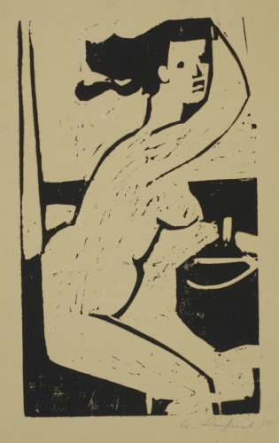 Akt am Strand (Lachnit Wilhelm)