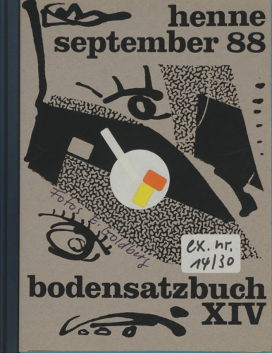 Bodensatzbuch XIV (Henne Wolfgang)