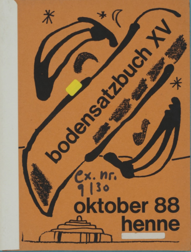 Bodensatzbuch XV (Henne Wolfgang)