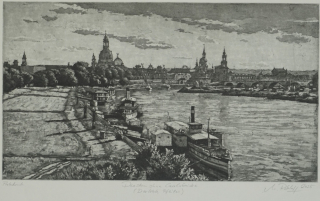 Dresden ohne Carolabrücke (Der letzte Pfeiler) (Retzlaff Markus)