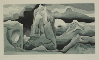 Landschaft I zu Beckett (Sylvester Peter)