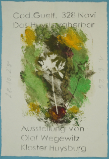 Plakat zur Ausstellung Kloster Huydburg (Wegewitz Olaf)