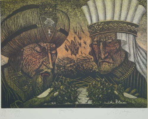 Gog und Magog (Otto-Hüttengrund Siegfried)