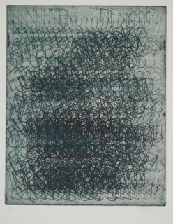 o.T. (blau) (Sievers Frank)