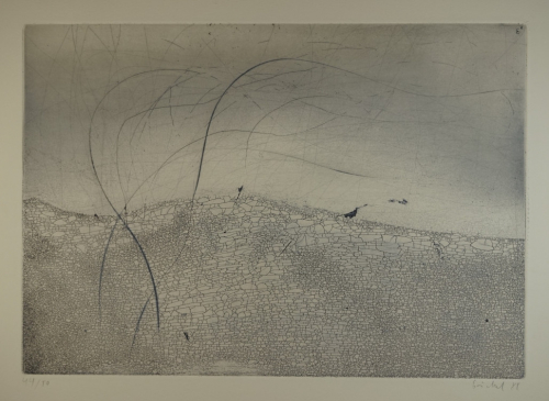 Bl.1 o.T. Landschaft (Göschel Eberhard)