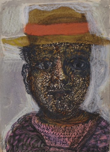 Kopf mit Hut (Graf Peter)