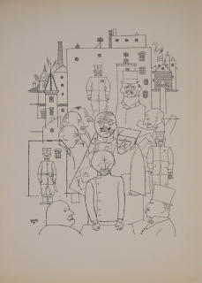 Er hat Hindenburg verspottet (Grosz Georg)
