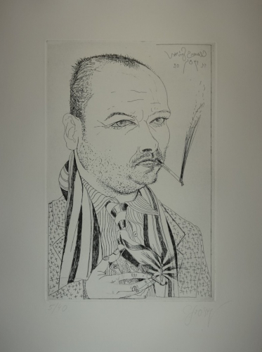 Selbst rauchend (Gröszer Clemens)