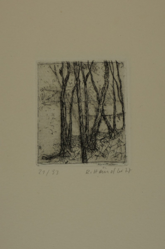 Bl.2 o.T. Landschaft (Händler Rolf)