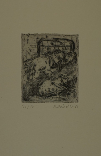 Bl.8 o.T. Schlafende (Händler Rolf)