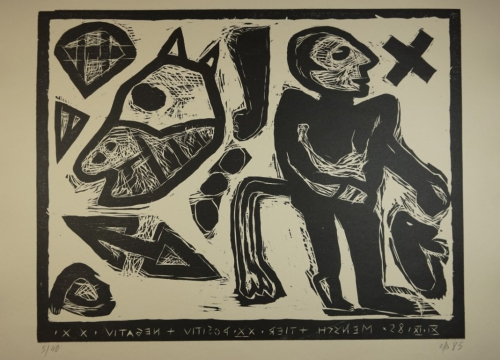 Mensch + Tier - positiv + negativ Bl.6 (Hanske Andreas)