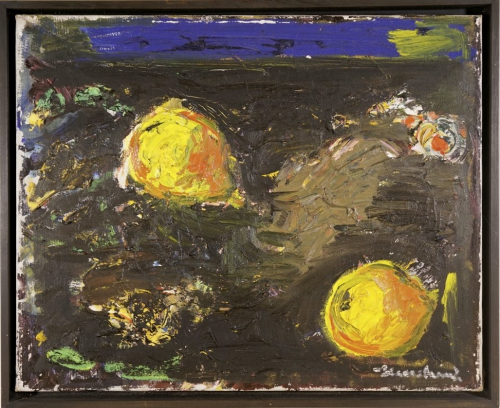 o.T. Stilleben mit zwei Birnen (Hassebrauk Ernst)