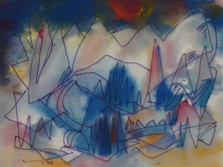 o.T. (Abstrakte Komposition) (Hennig Albert)