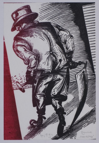 Mann mit Sense (Hirsch Karl-Georg)