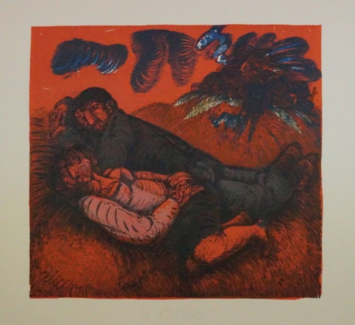 Bl.9  Liebespaar (Hirsch Karl-Georg)