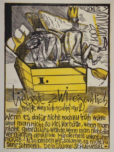 Bl.2 Liebste zwi,eigentlich müßte man sich erschießen (Hirsch Karl-Georg)