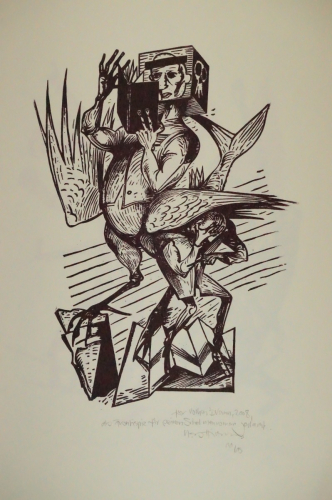 Bl.3 Frontipiz für Volker Braun (Hirsch Karl-Georg)