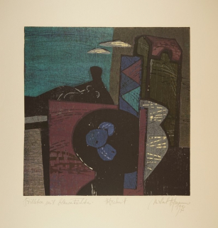 Stilleben mit blauen Früchten (Hofmann Michael)