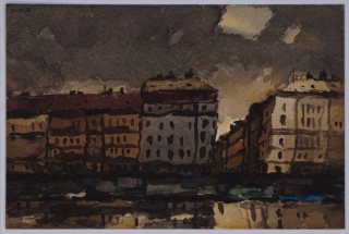 Stadtlandschaft (Prag) (Hund Hans-Peter)
