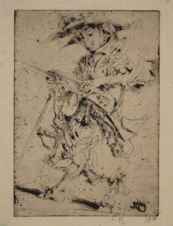 o.T. (zu ff) Vogelscheuche (Janssen Horst)