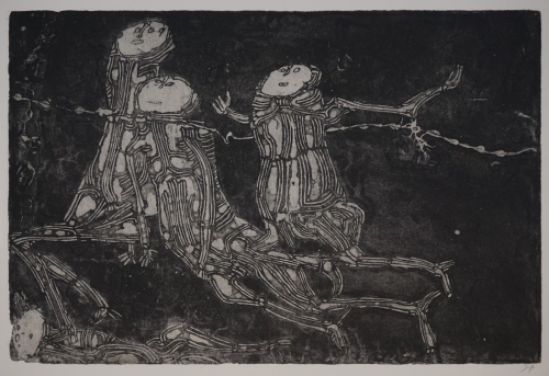 o.T. (3 schwebende Figuren) (Janssen Horst)