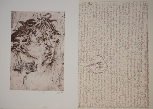 Selbst mit Textblatt(Brief) + Plakat (Janssen Horst)