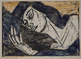 Lesende (Jüchser Hans)