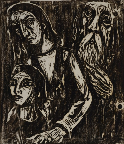 Verstoßung der Hagar und Ismael (Jüchser Hans)