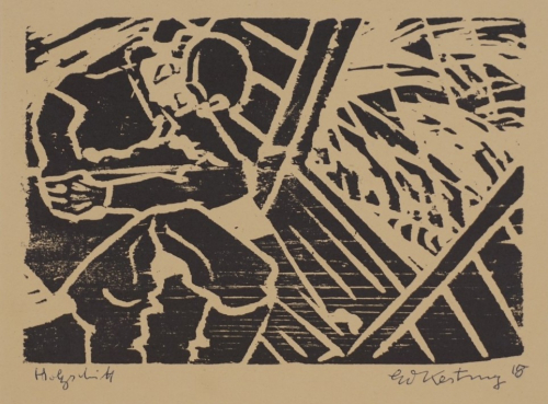 Fahrt ins Feld (Kesting Edmund)