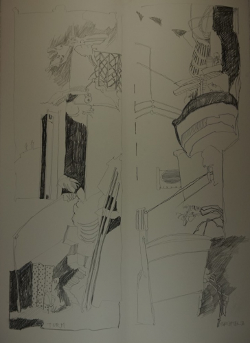 Turm Bl.2 Zeichnung (Knechtel Stefan)