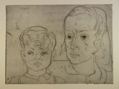 Bl.8 Hildegard Stilijanow mit Sohn Peter (Kretzschmar Bernhard)