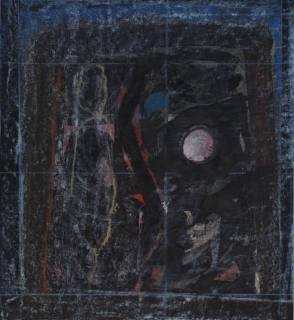 o.T. (Komposition mit Mond) (Küchler Andreas)