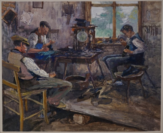 In der Schusterwerkstatt (Kuhfuss Paul)