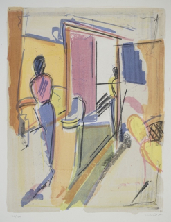 o.T. Am Fenster (Leber Wolfgang)
