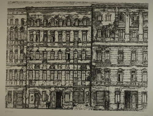 Altberliner Häuserfassade II Bl.3 (Magnus Klaus)