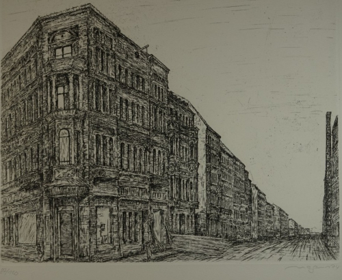Altberliner Straßenzug  Bl.4 (Magnus Klaus)