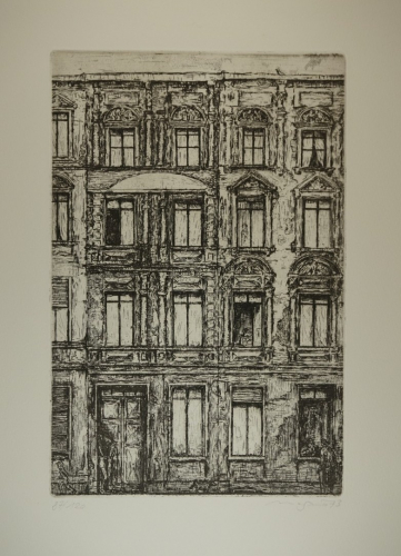 Altberliner Häuserfassade I  bl.5 (Magnus Klaus)