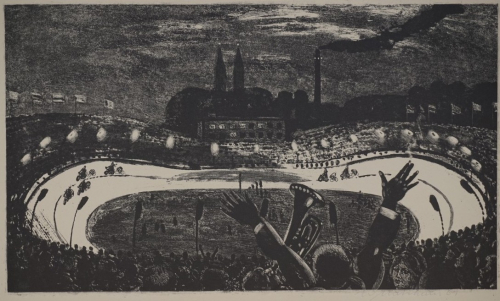 o.T. Rennbahn (Mattheuer Wolfgang)