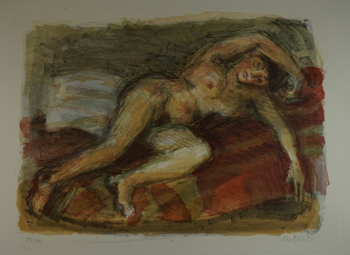 Bl.6  Liegende (Metzkes Harald)