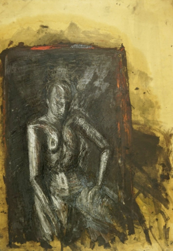 o.T. (Weiblicher Akt) (Böhme Lothar)