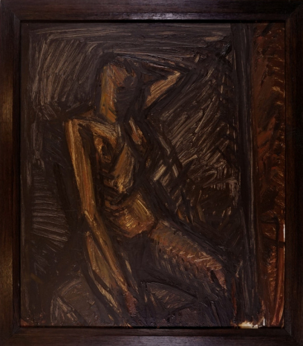 Sitzender Akt (Böhme Lothar)