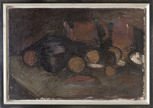 Stilleben mit Krug und Äpfeln (Böhme Lothar)