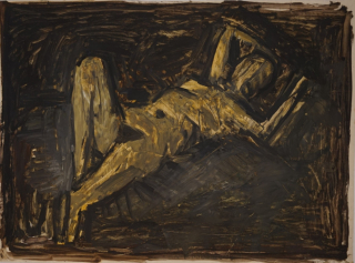 o.T. (Liegender Akt) (Böhme Lothar)